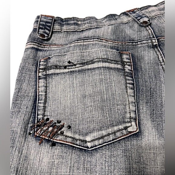 Apollo Jeans Denim Mid Length Skirt - Picture 9 of 9